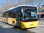 (272'094) - CarPostal Ouest - VD 604'352/PID 11'484 - Iveco am 15. Februar 2025 beim Bahnhof Yverdon