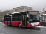 (270'452) - PostAuto Bern - BE 403'166/PID 12'336 - MAN (ex Dr. Richard, A-Wien Nr. 1411) am 30. Dezember 2024 beim Bahnhof Interlaken Ost