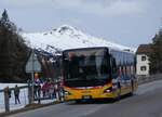 (272'383) - Eurobus, Arbon - Nr. 34/SG 396'572/PID 12'079 - MAN am 22. Februar 2025 in Lantsch/Lenz, Biathlon-WM