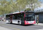 (274'260) - TRAVYS Yverdon - Nr. 233/VD 303'663 - MAN am 26. April 2025 beim Bahnhof Yverdon