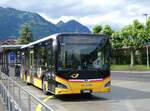 (276'399) - PostAuto Zentralschweiz - Nr. 507/OW 10'040/PID 11'414 - MAN (ex Nr. 7) am 7. Juni 2025 beim Bahnhof Sarnen