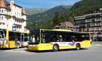 (289'457) - GrindelwaldBus, Grindelwald - Nr. 20/BE 349'361 - MAN/G�ppel am 7. Juli 2026 beim Bahnhof Grindelwald