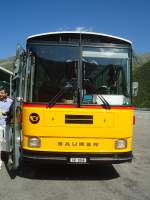 (135'733) - Mark, Andeer - GR 1866 - Saurer/R&J (ex PostAuto Graubnden; ex P 24'350) am 21.