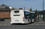 (288'879) - Nordlandsbuss, Bod� - Nr. N1818/YA69'671 - Scania am 18. Juni 2026 beim Bahnhof Mo i Rana