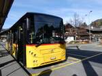 (268'997) - Kbli, Gstaad - BE 235'726/PID 10'535 - Volvo am 7. November 2024 beim Bahnhof Gstaad