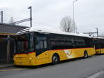 (269'780) - SB Trans, Sursee - Nr. 22/LU 15'610/PID 10'951 - Volvo am 10. Dezember 2024 beim Bahnhof Sursee