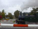 (221'965) - Biegger, Uster - Nr. 9/GL 1802 - Saurer/R&J (ex P 24'366) am 18. Oktober 2020 beim Bahnhof Bretswil