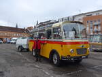 (204'525) - Aus der Schweiz: Schmid, Thrishaus - Nr. 9/BE 26'105 - Saurer/R&J (ex Geiger, Adelboden Nr. 9) am 28. April 2019 in Haguenau, Parkplatz