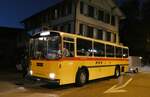 (281'484) - Schmid, Thrishaus - BE 26'206 - Saurer/Tscher (ex P 24'244) am 12. Oktober 2025 beim Bahnhof Hasle-Regsau