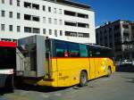 (143'190) - Epiney, Ayer - VS 127'372 - Mercedes am 10. Februar 2013 beim Bahnhof Sierre