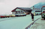 (D 012) - Aus dem Archiv: Gafner, Thun - BE 96'750 - Mercedes im August 1980 auf dem Nufenenpass 