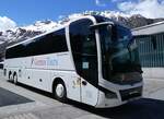 (262'260) - Aus Deutschland: Germes Tours, Leimen - HD-GT 5997 - MAN am 10. Mai 2024 beim Bahnhof Andermatt 