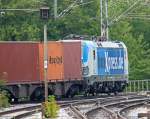 Siemens Vectron Boxpress 193 842 29.07.2015 Crailsheim Bahnhof nördliche Ausfahrt