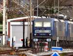 RBH111 (143 911-6) am 15.03.2014 im Depot der RBH in Gladbeck