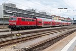 111 207-7 Regionalexpress nach Nürnberg.