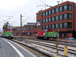 Zwei Alstom Hybridloks H3 Nürnberg Hbf 10.02.2018