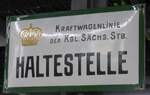 (182'930) - Altes Haltestellenschild am 8.