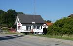 (278'585) - TPF-Haltestelle am 7. August 2025 in Charmey, Le Chne