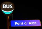 (167'304) - RATP-Haltestellenschild - Paris, Pont d'Ina - am 17.