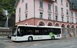 (280'406) - ABl Biasca - Nr. 19/TI 231'019/PID 12'014 . Mercedes am 13. September 2025 beim Bahnhof Biasca