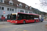 (281'958) - AFA Adelboden - Nr. 28/BE 43'089 - Mercedes am 31. Oktober 2025 beim Bahnhof Kandersteg