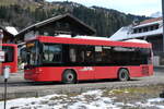 (283'196) - AFA Adelboden - Nr. 39/BE 25'753 - Scania/Hess am 15. Dezember 2025 beim Bahnhof Lenk