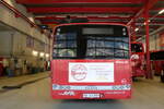 (285'069) - AFA Adelboden - Nr. 491/BE 549'198 - Solaris (ex Nr. 91) am 24. Februar 2026 in Frutigen, Garage