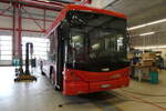 (285'768) - AFA Adelboden - Nr. 55/BE 611'055 - Scania/Hess am 27. M�rz 2026 in Frutigen, Garage