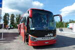 (287'898) - Aus der Schweiz: AFA Adelboden - Nr. 16/BE 21'181 - Setra am 9. Juni 2026 in G�vle, Tankstelle
