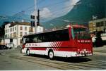 (080'237) - TPC Aigle - Nr. 1/VS 55'163 - Setra (ex AOMC Aigle Nr. 1) am 3. September 2005 beim Bahnhof Aigle