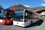 (285'050) - Buchard, Leytron - Nr. 73/VS 243'990 - Mercedes (ex Chur Bus, Chur Nr. 5) am 24. Februar 2026 in Leytron, Garage