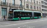 (278'468) - BVB Basel - Nr. 7101/BS 99'101 - eMercedes am 4. August 2025 beim Bahnhof Basel