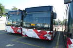 (278'698) - CarPostal Ouest - JU 61'304/PID 5409 - Mercedes (ex Nr. 17) am 9. August 2025 in Develier, Parkplatz