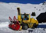 (270'345) - GrindelwaldBus, Grindelwald - BE 508 - Boschung Schneeschleuder am 29.