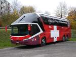 (269'147) - Heggli, Kriens - LU 146'496 - Neoplan am 13. November 2024 in Spiezwiler, Parkplatz