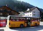 (246'810) - PostAuto Graubnden - Nr. 26/GR 168'604/PID 4362 - Setra (ex Terretaz, Zernez; ex Gessinger, Bad Ragaz) am 3. Mrz 2023 beim Bahnhof Tavanasa-Breil/Brigels