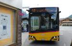 (278'573) - PostAuto Graubnden - GR 162'991/PID 12'081 - eSolaris am 5. August 2025 beim Bahnhof Saanen