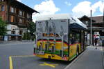 (289'346) - PostAuto Graub�nden - GR 162'994/PID 12'082 - eSolaris am 3. Juli 2026 beim Bahnhof Saanen