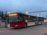 (153'460) - TPF Fribourg - Nr. 117/FR 300'377 - Mercedes am 23. Juli 2014 beim Bahnhof Payerne