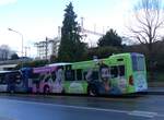 (271'398) - TPN Nyon - Nr. 246/VD 159'307 - Mercedes am 22. Januar 2025 beim Bahnhof Nyon