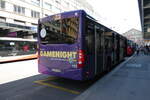 (278'496) - VB Biel - Nr. 195/BE 821'195 - Mercedes am 4. August 2025 beim Bahnhof Biel