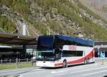 (268'343) - Welti-Furrer, Bassersdorf - Nr. SE02/ZH 930'332 - Van Hool (ex Eurobus swiss-express, Bassersdorf Nr. SE02) am 21. Oktober 2024 beim Bahnhof Tsch