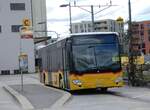 (274'075) - Wieland, Kerzers - Nr. 92/FR 300'634/PID 10'516 - Mercedes am 18. April 2025 beim Bahnhof Ddingen