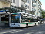 (253'594) - ZVB Zug - Nr. 141/ZG 88'141 - Mercedes am 11. August 2023 beim Bahnhof Zug