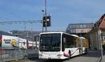 (285'510) - Wicki, Zufikon - AG 363'178/PID 5701 - Mercedes am 19. M�rz 2026 beim Bahnhof Baden
