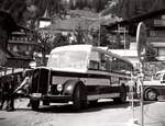 (AZiN 35) - Aus dem Archiv: Geiger, Adelboden - Nr. 11/BE 92'064 - Saurer/Gangloff (ex P 23'100; ex P 2153) am 9. April 1974 beim Autobahnhof Adelboden