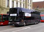 (277'515) - Gander, Château-d'Oex - VD 220'663 - Van Hool (ex Domo, Glattbrugg) am 4. Juli 2025 beim Bahnhof Bern