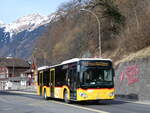 (272'279) - Flck, Brienz - Nr. 1/BE 482'299/PID 11'682 - Mercedes (ex PostAuto Bern BE 403'166; ex PostAuto Bern BE 653'384) am 21. Februar 2025 beim Bahnhof Brienz