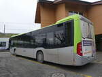 (271'205) - Busland, Burgdorf - Nr. 128/BE 891'128 - Mercedes am 17. Januar 2025 beim Bahnhof Hasle-Regsau