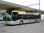 (271'221) - Busland, Burgdorf - Nr. 135/BE 901'135 - Mercedes am 17. Januar 2025 beim Bahnhof Huttwil